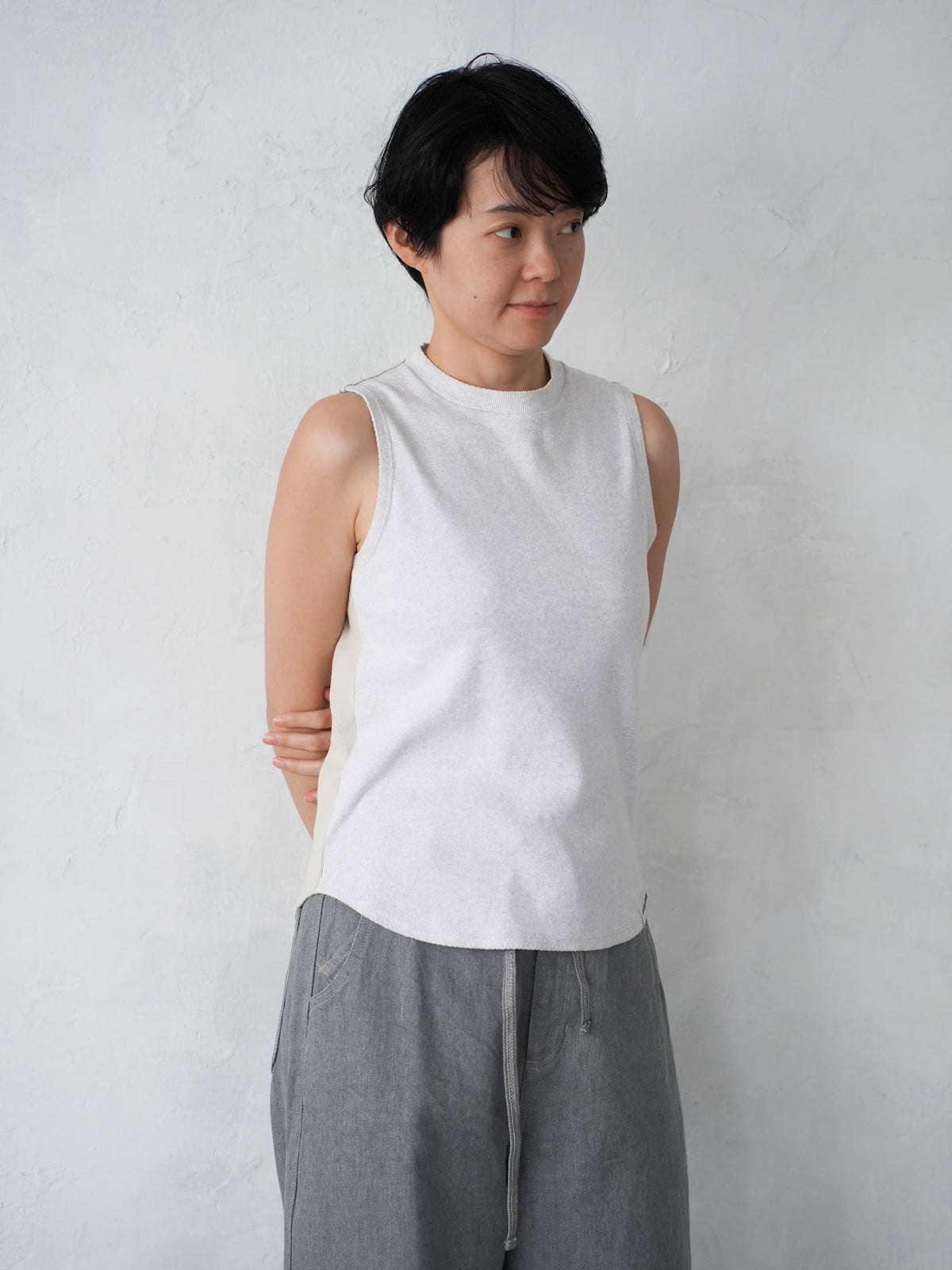 Picot Hem Tank Top