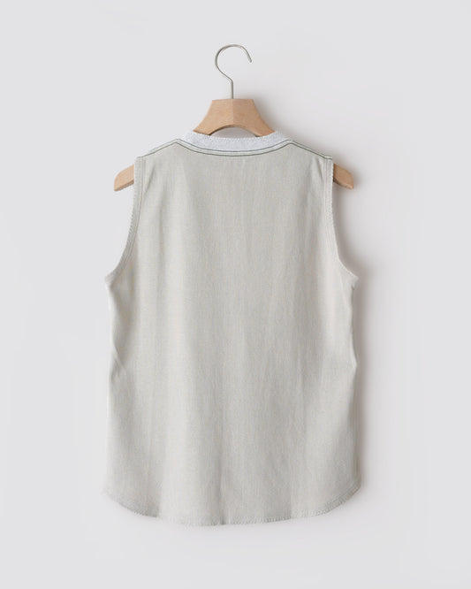Picot Hem Tank Top