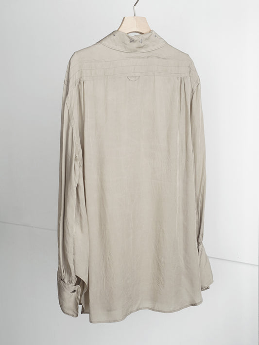 Leaves Embroidered Shirt