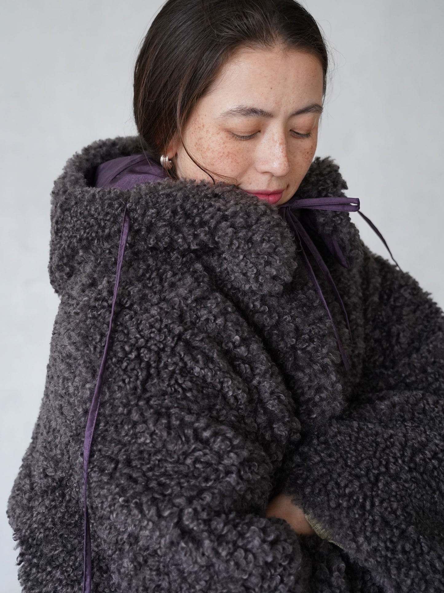 Dual Coat Taffeta & Boa