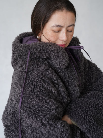 Dual Coat Taffeta & Boa
