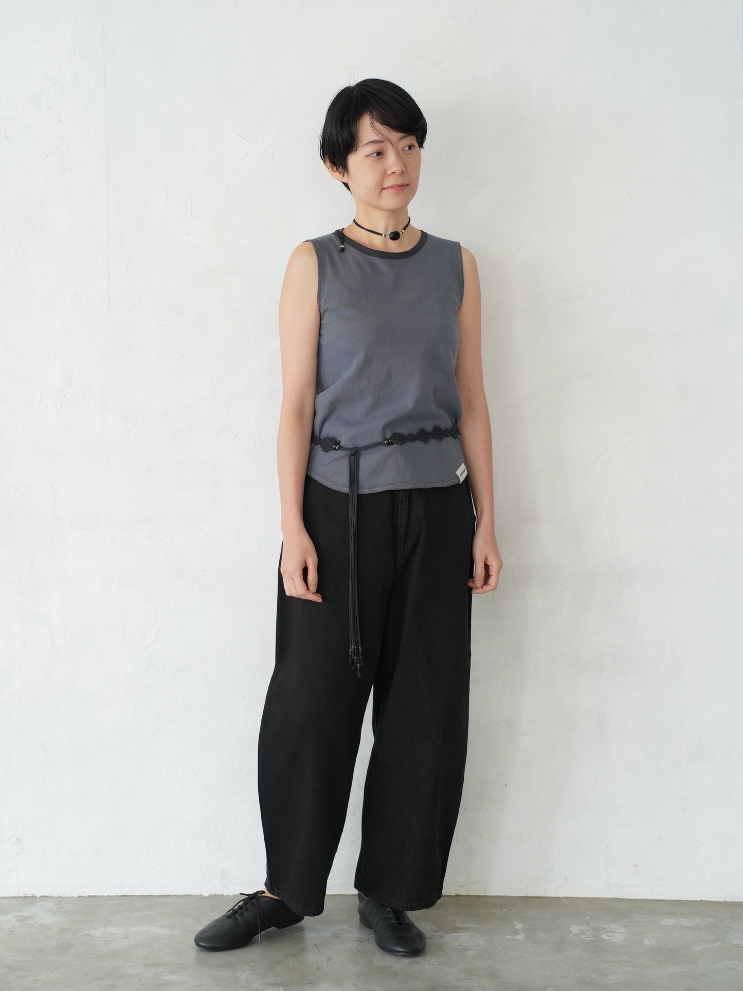 20 Picot Hem Tank Top