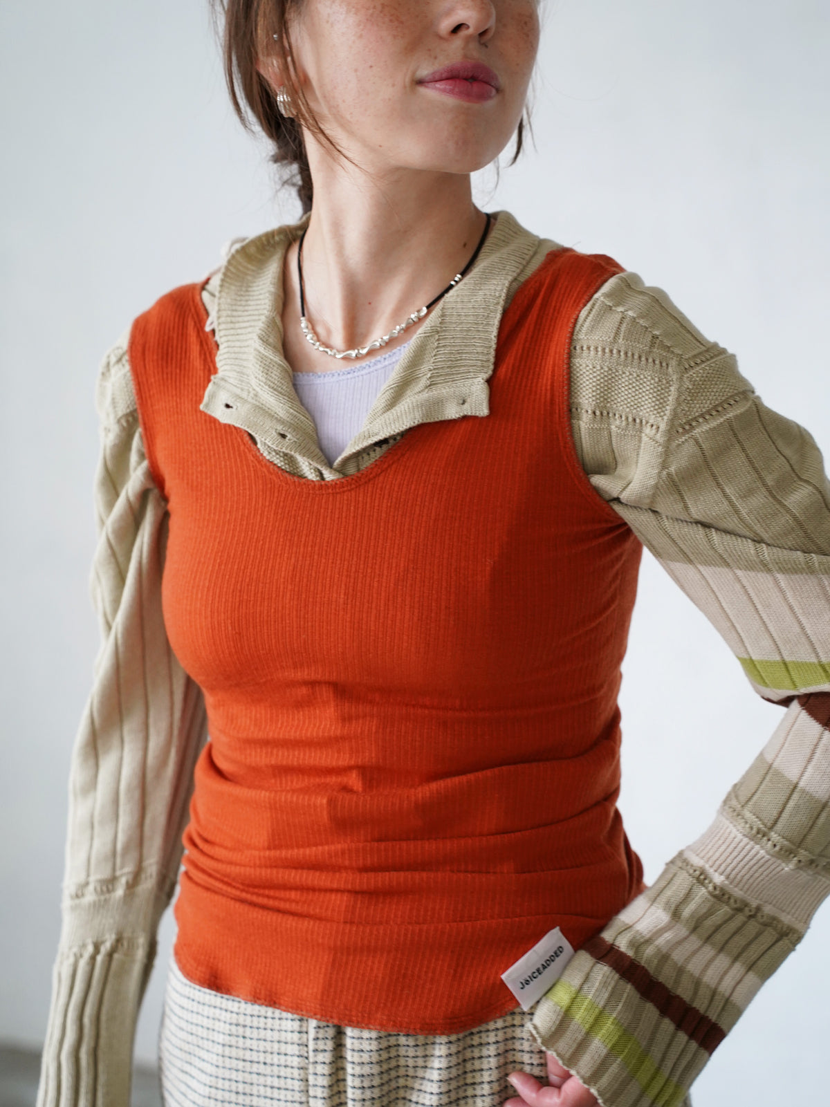 Picot Hem Tank Top