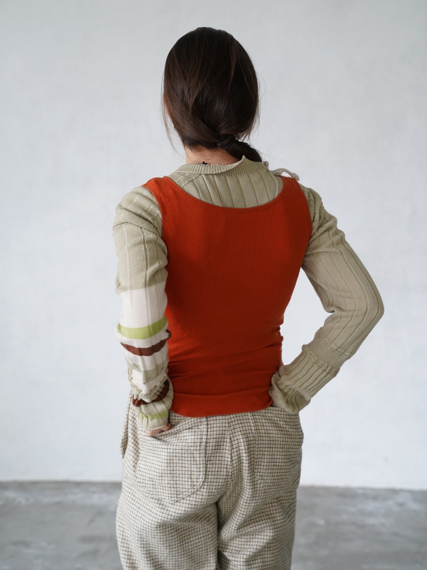Picot Hem Tank Top