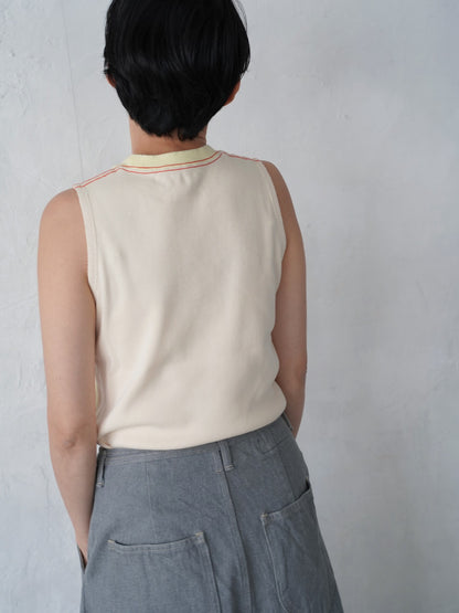 Picot Hem Tank Top