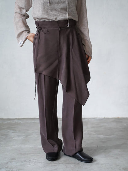 Utility Peplum Apron  Skirt