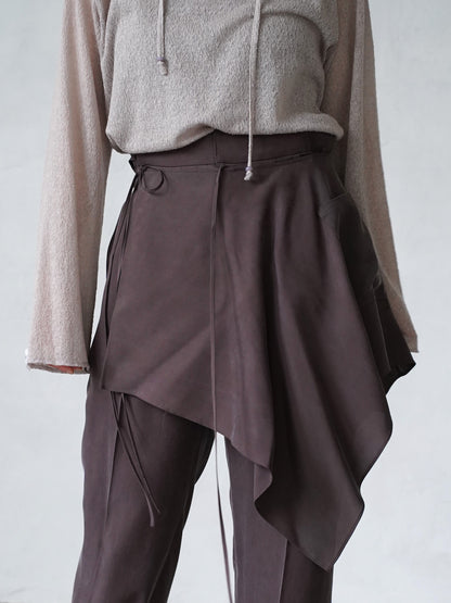 Utility Peplum Apron  Skirt