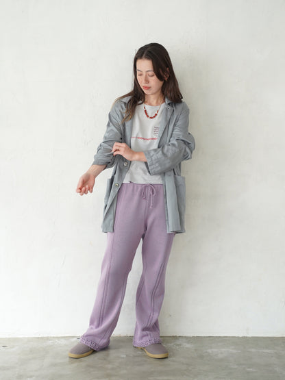 Triangle Pattern  Knit Pants