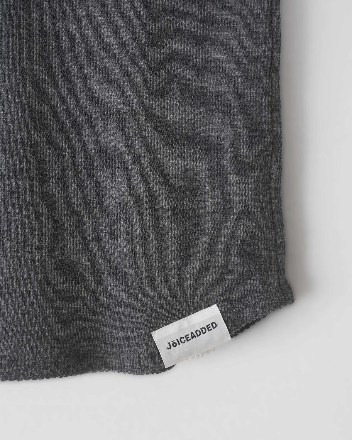 Jersey Wool Picot Hem Tank Top