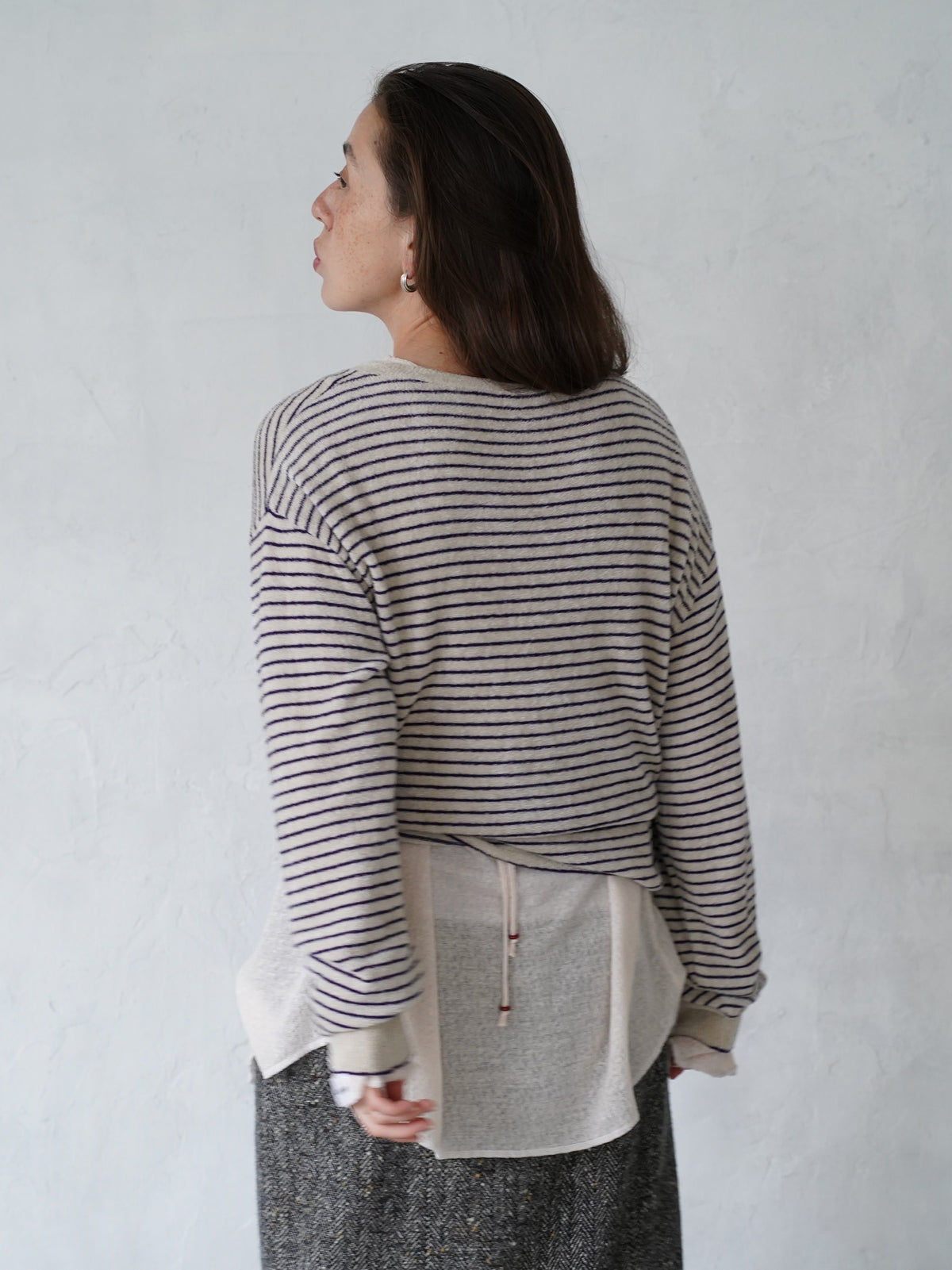 Velour Knit Sweater
