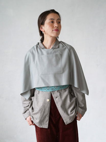 Utility Peplum Apron  Skirt