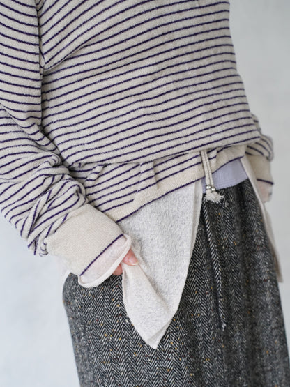 Velour Knit Sweater
