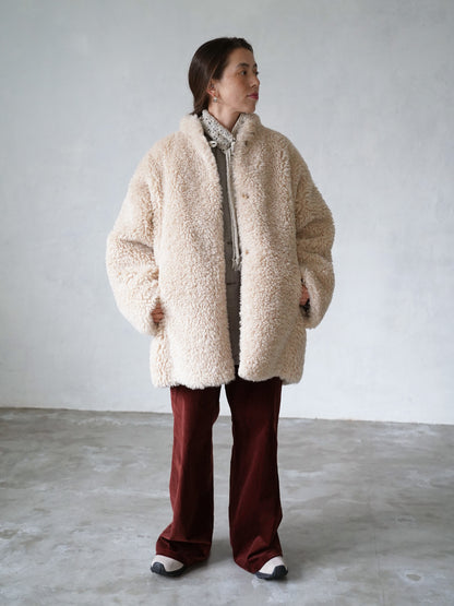 Dual Coat Taffeta & Boa