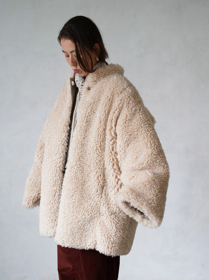 Dual Coat Taffeta & Boa