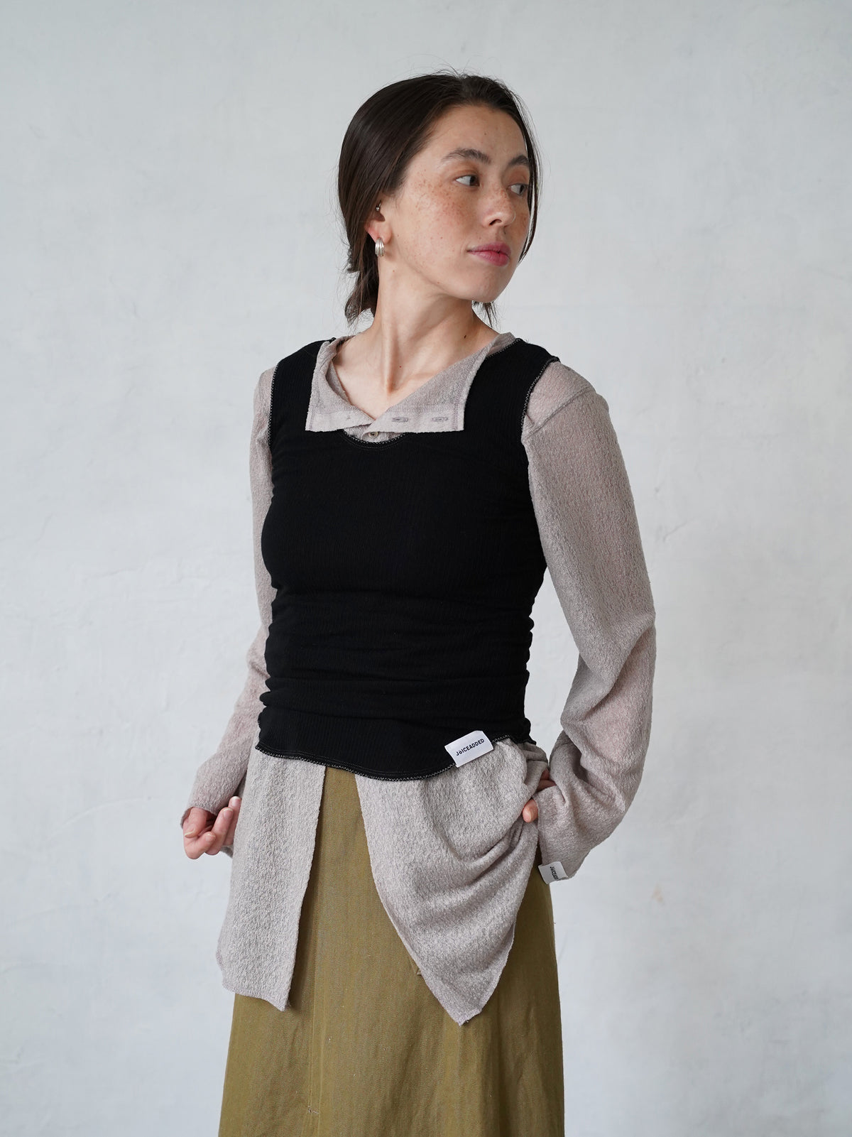 Picot Hem Tank Top