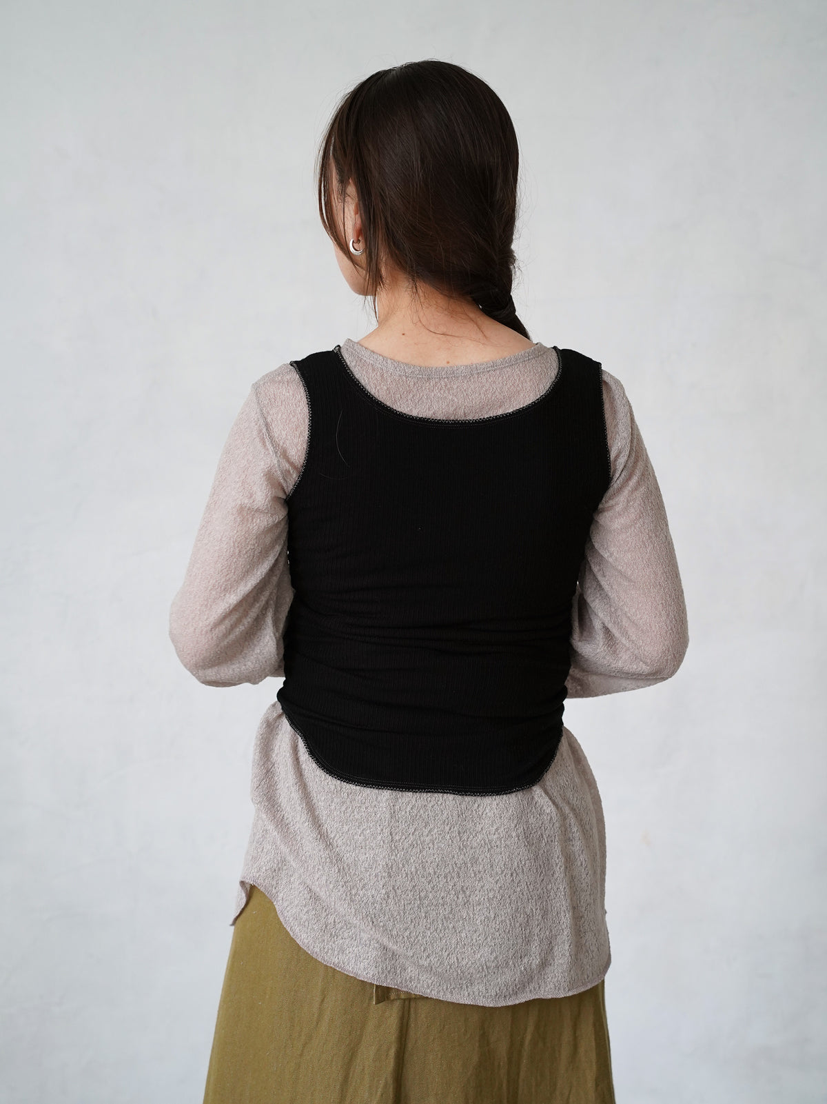 Picot Hem Tank Top