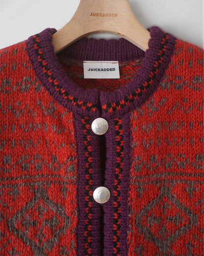 Jacquard Pattern Knitted Vest