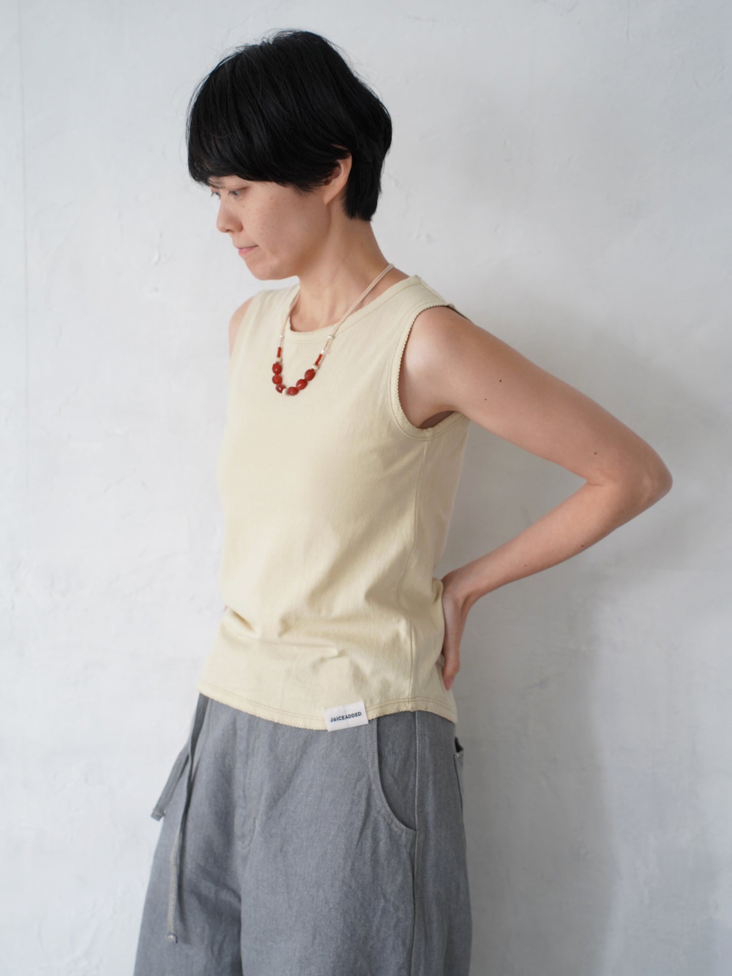 20 Picot Hem Tank Top