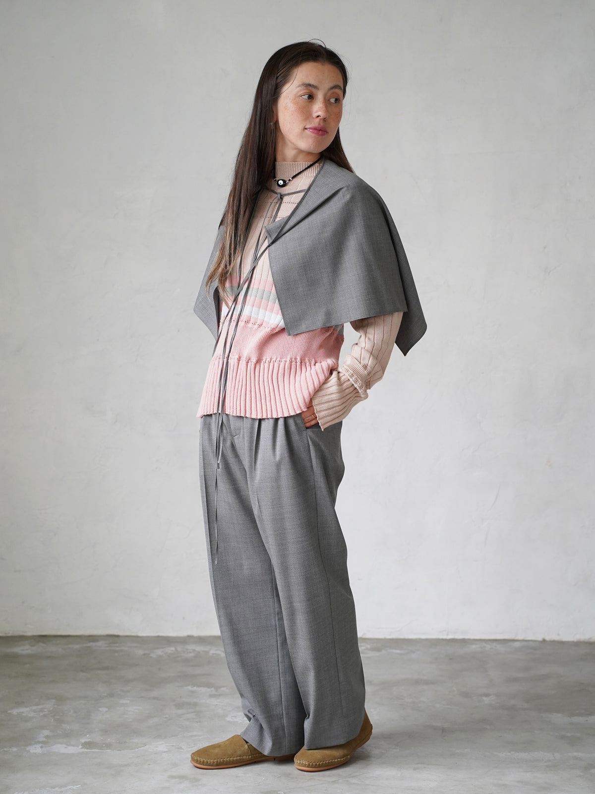 Utility Peplum Apron  Skirt