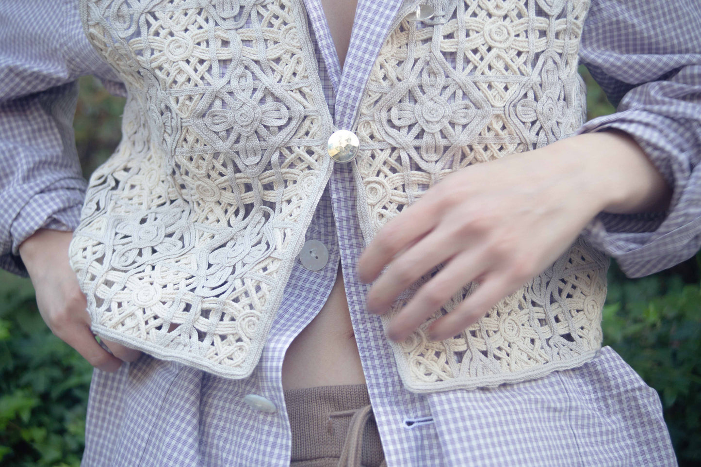Embroidered Vest