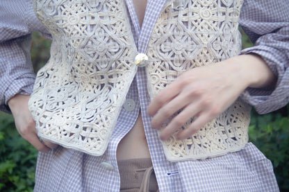 Embroidered Vest