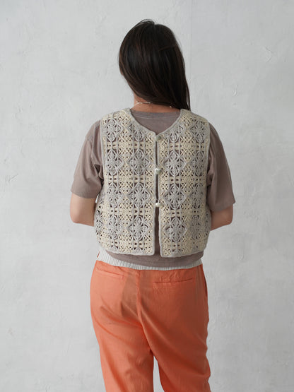 Embroidered Vest