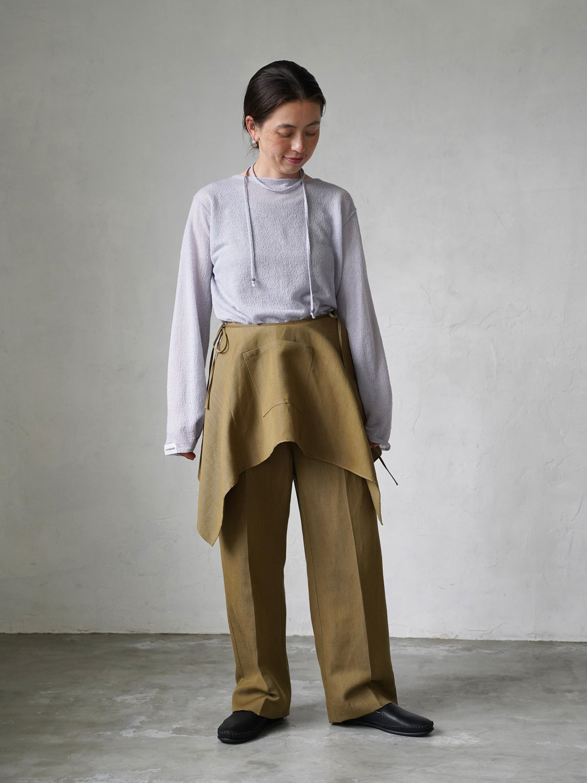 Utility Peplum Apron  Skirt