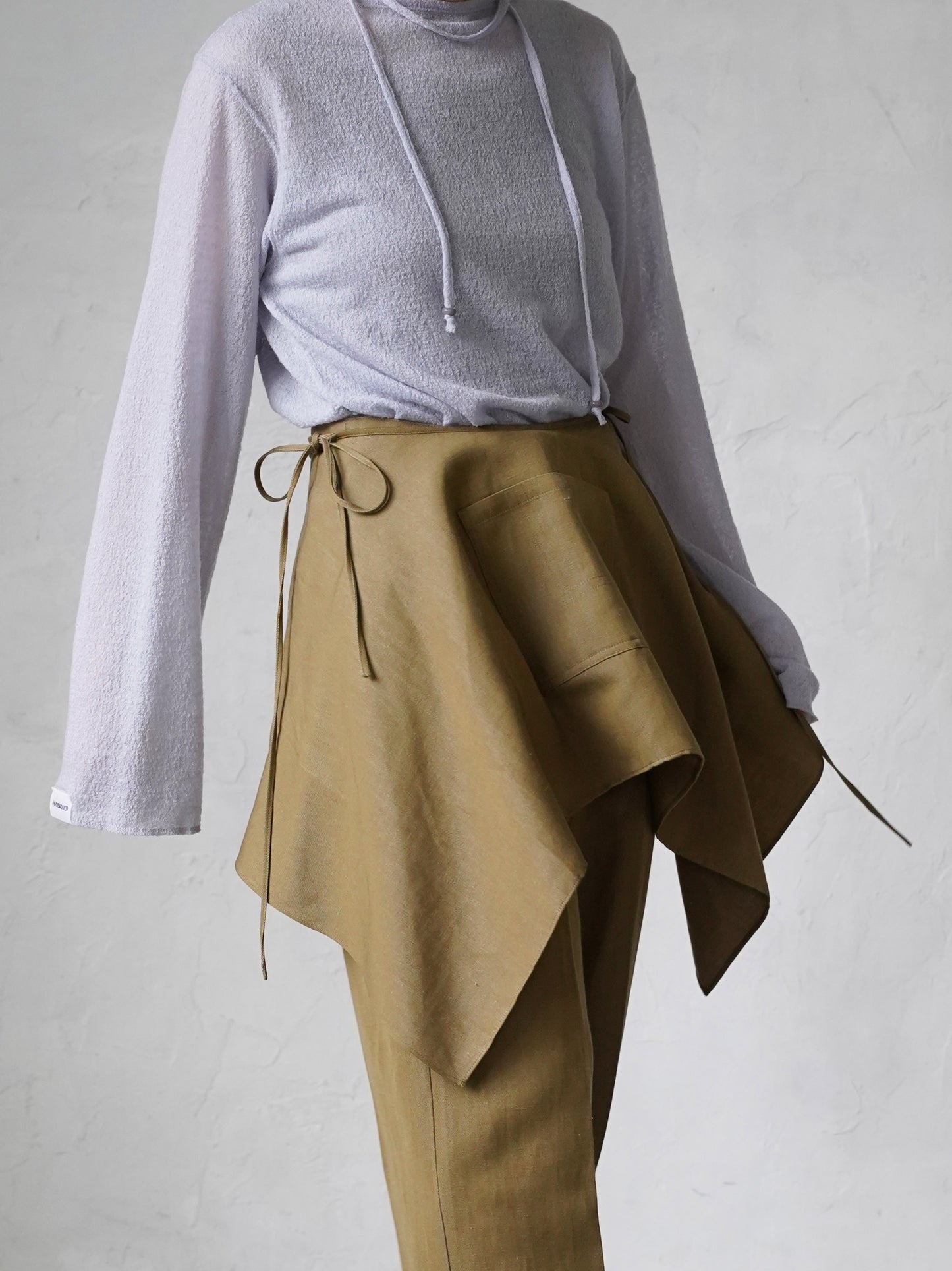 Utility Peplum Apron  Skirt
