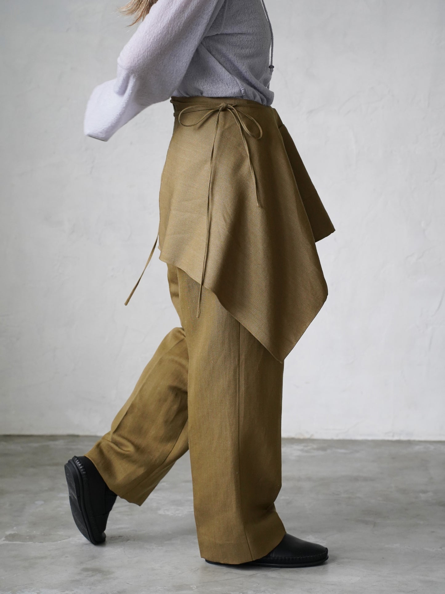 Utility Peplum Apron  Skirt
