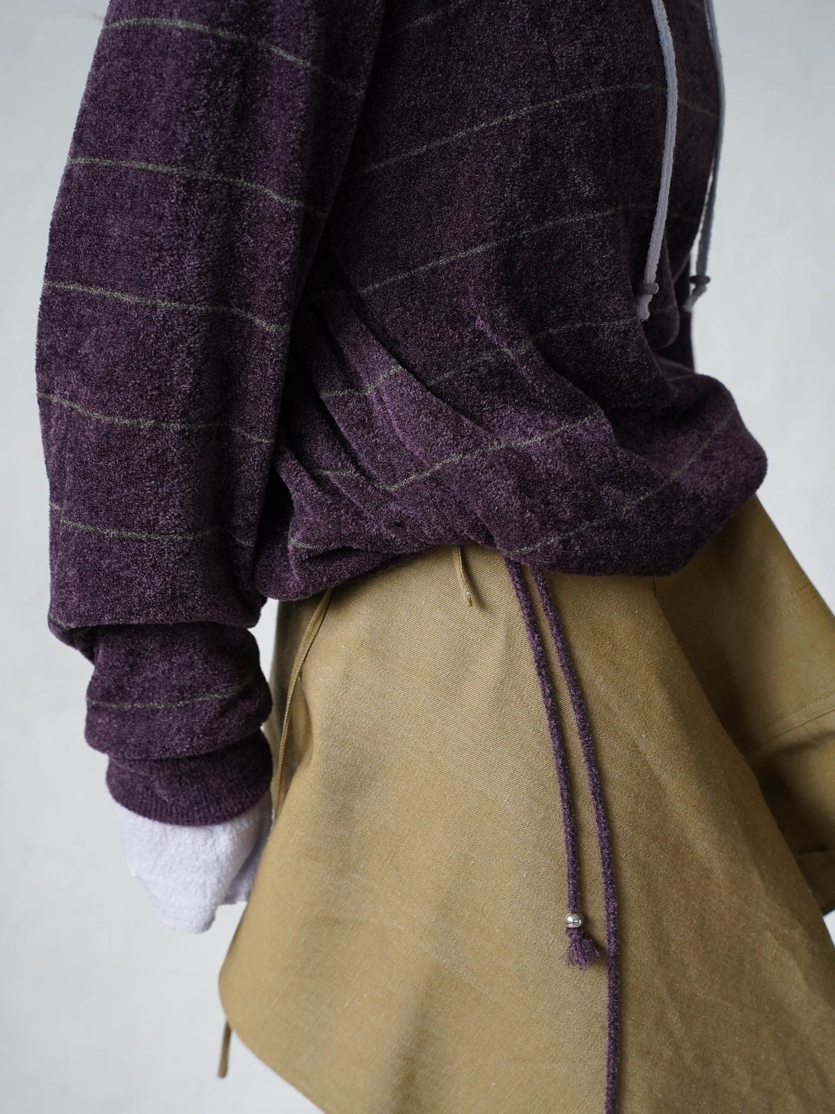 Velour Knit Sweater