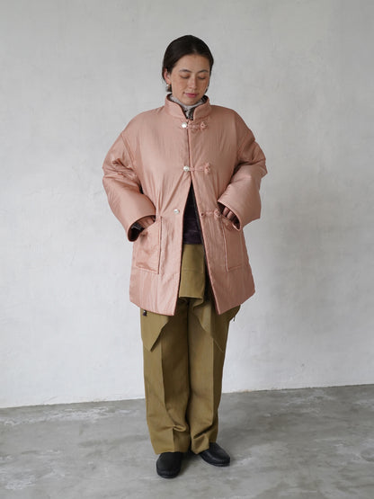 Dual Coat Taffeta & Boa