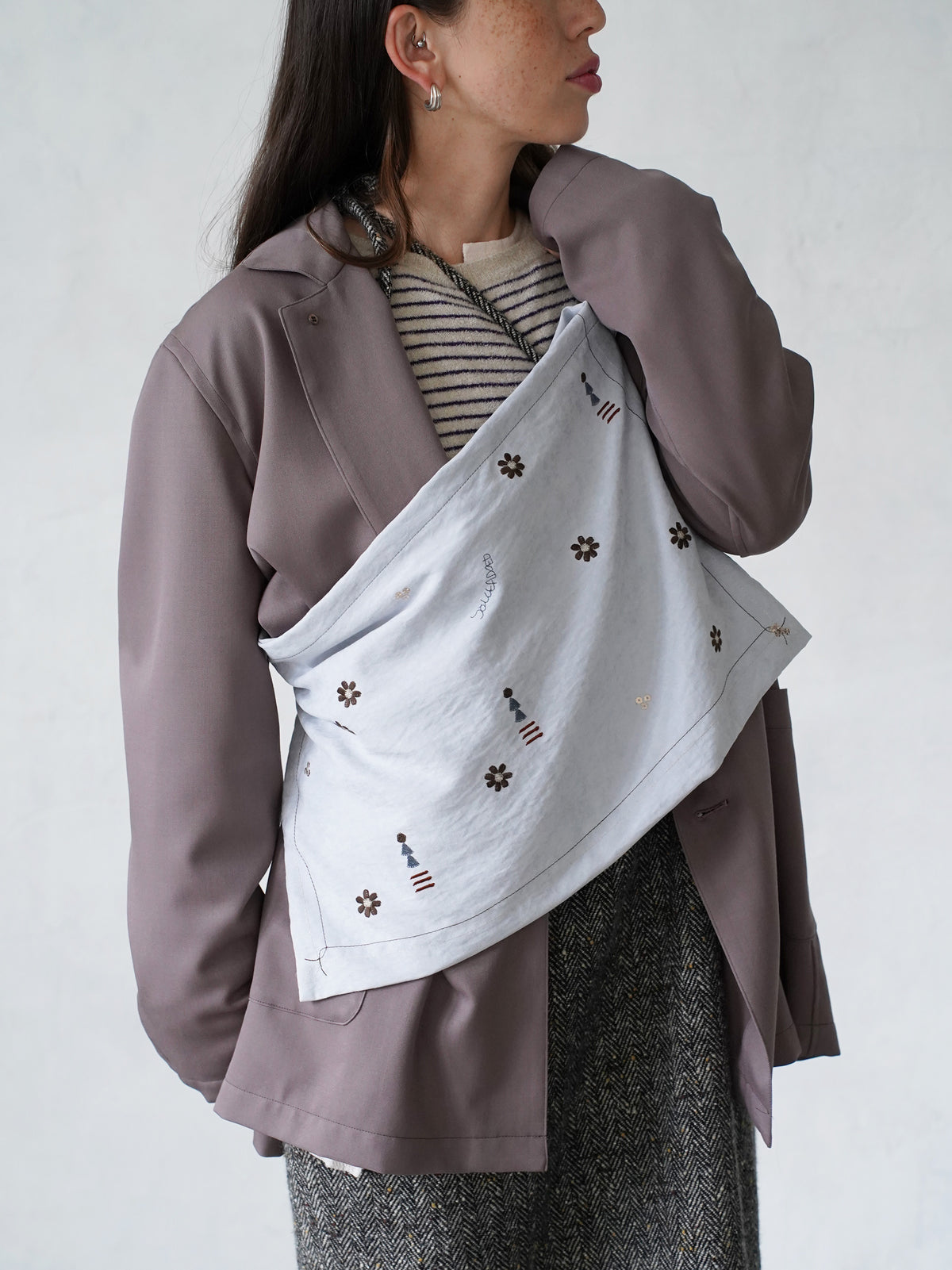 Geometric Flower  Pattern Bag