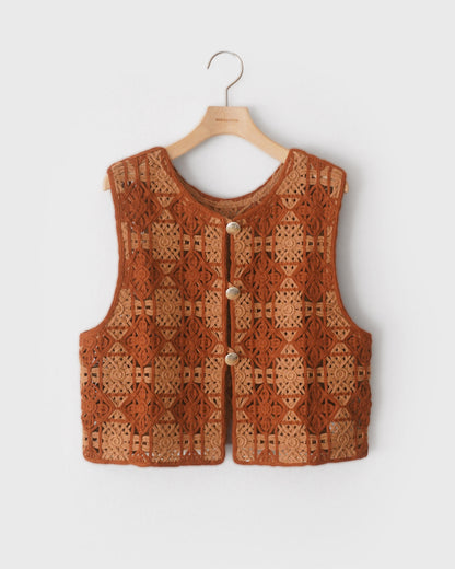 Embroidered Vest