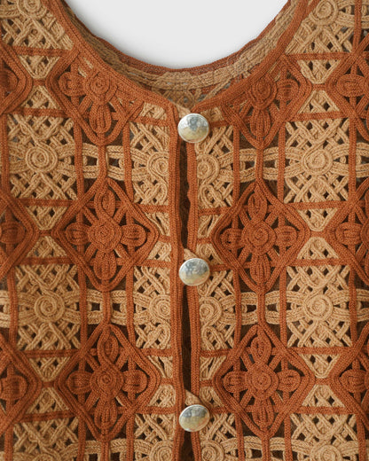 Embroidered Vest