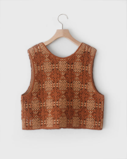 Embroidered Vest