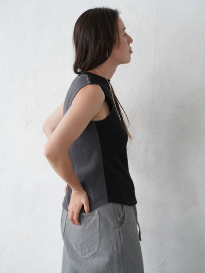 Picot Hem Tank Top