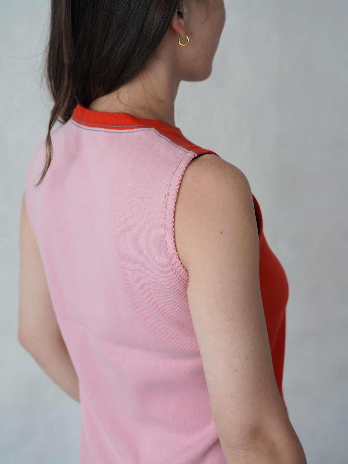Picot Hem Tank Top