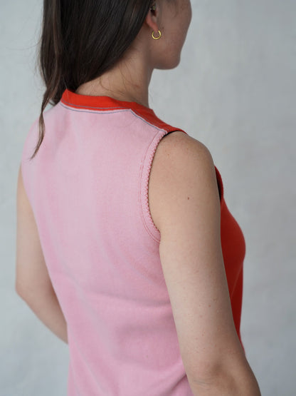 Picot Hem Tank Top