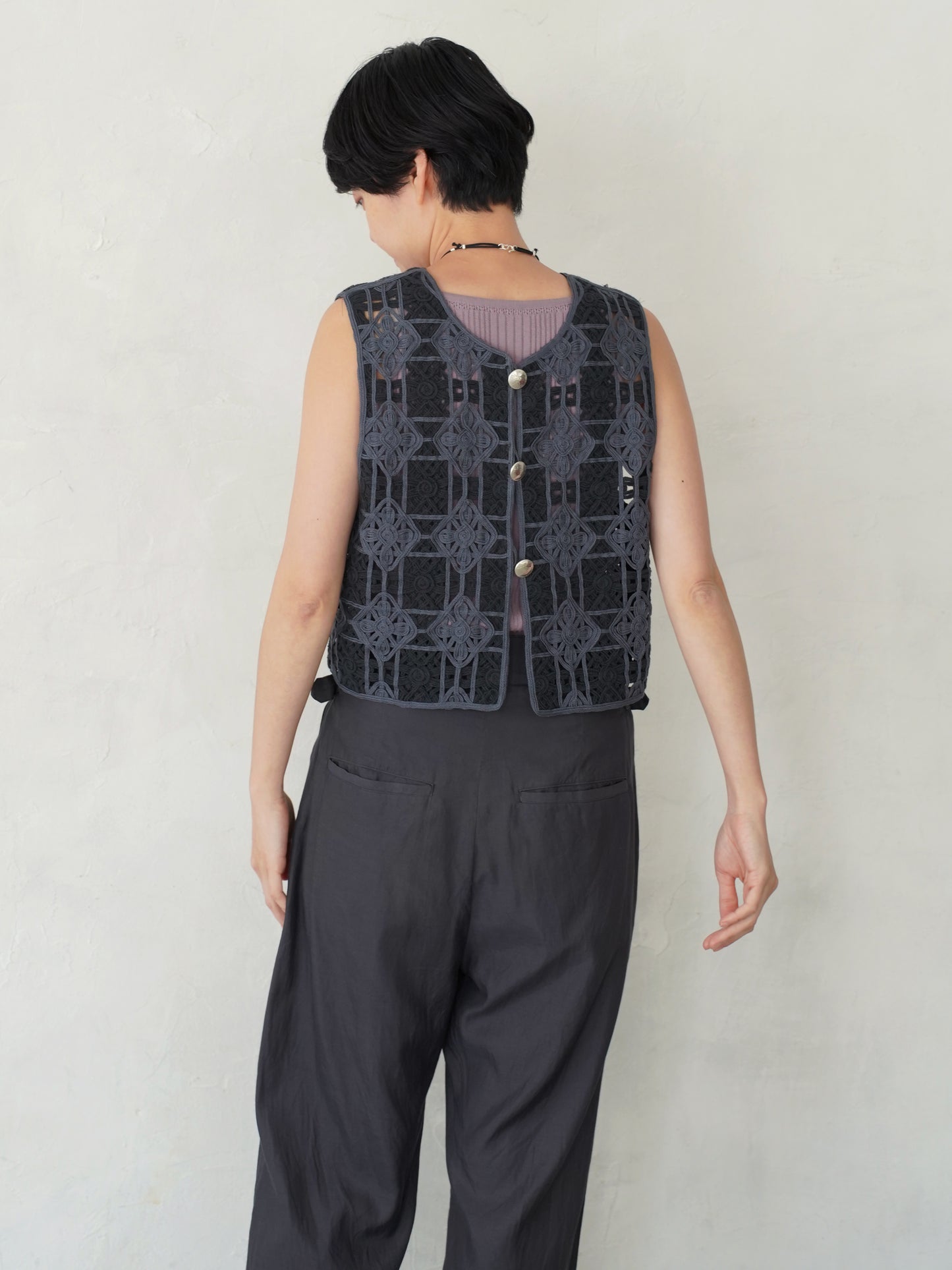 Embroidered Vest
