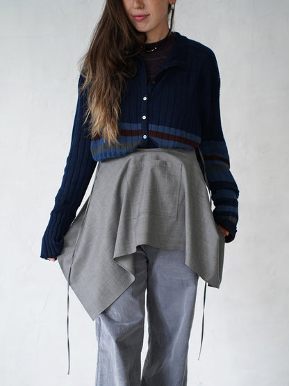 Utility Peplum Apron  Skirt
