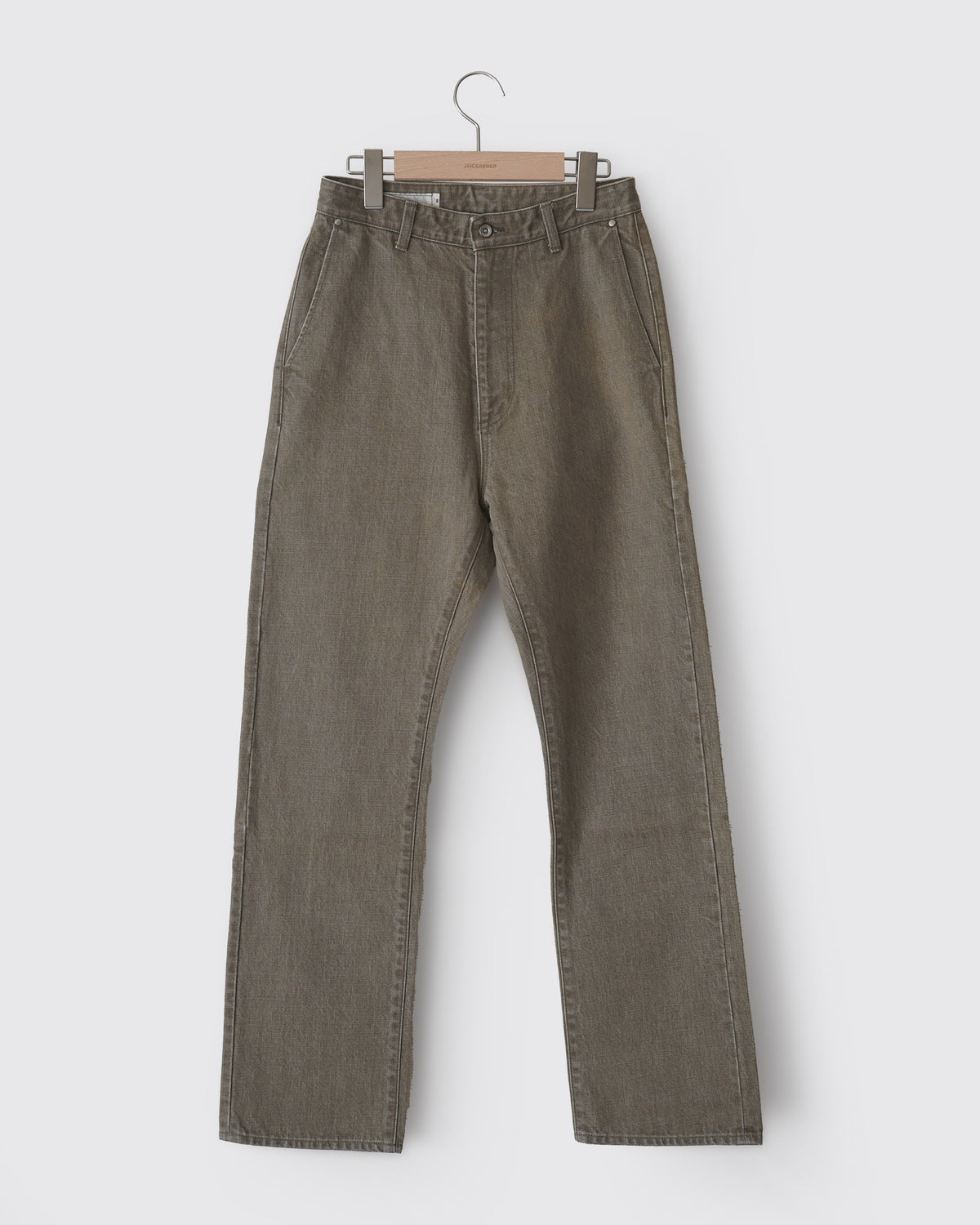 5PK Denim Trousers (MOSS BROWN)