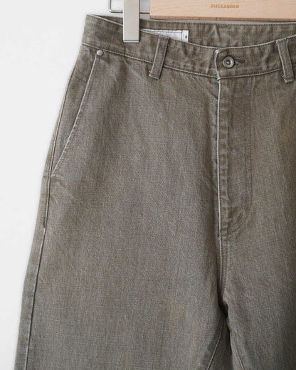 5PK Denim Trousers (MOSS BROWN)