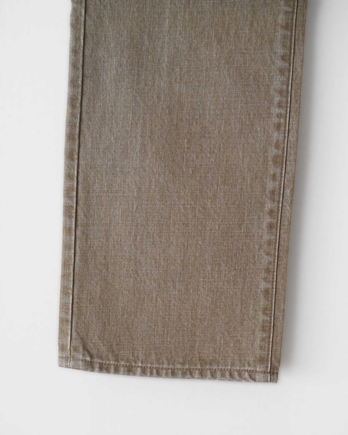 5PK Denim Trousers (MOSS BROWN)
