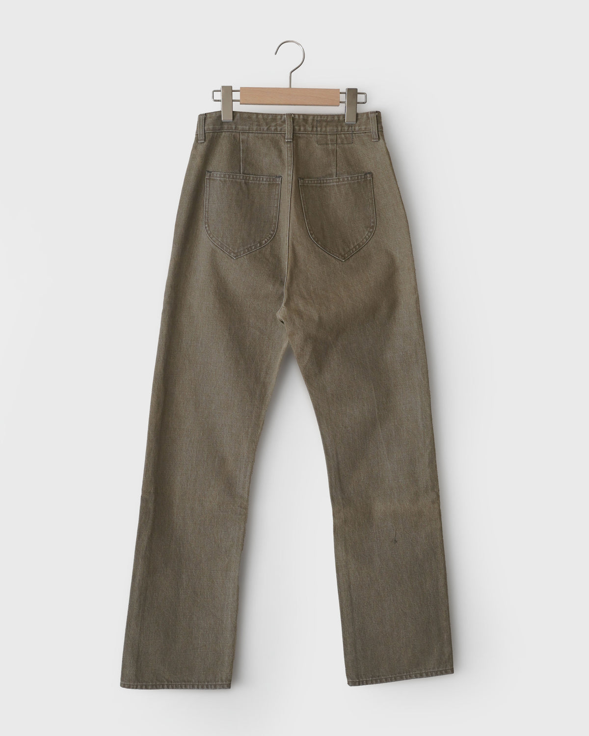 5PK Denim Trousers (MOSS BROWN)