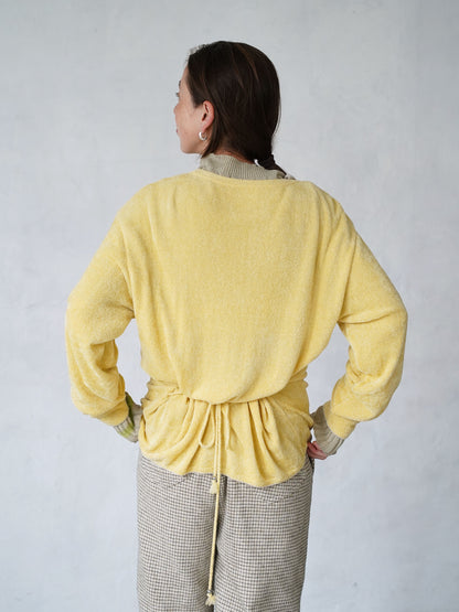 Velour Knit Sweater