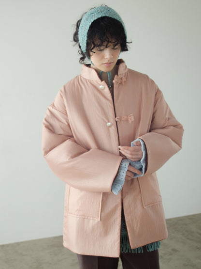 Dual Coat Taffeta & Boa