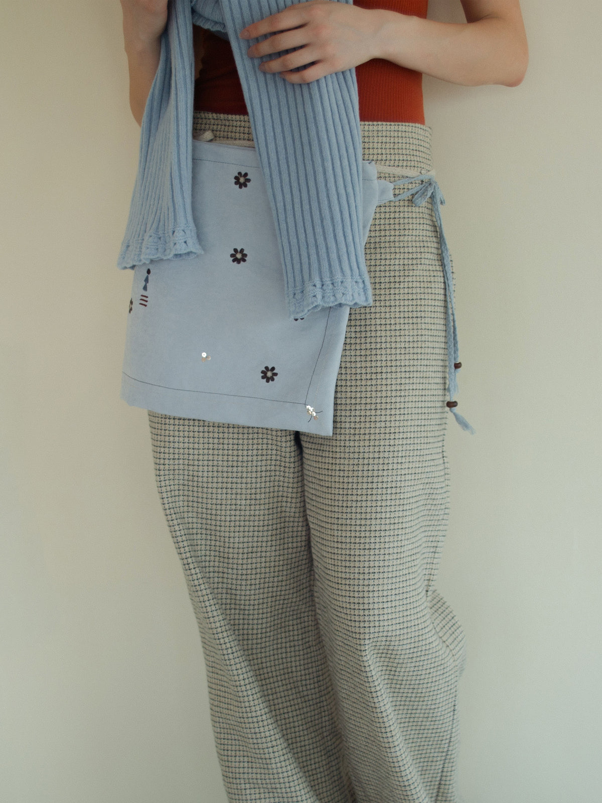 Geometric Flower  Pattern Bag