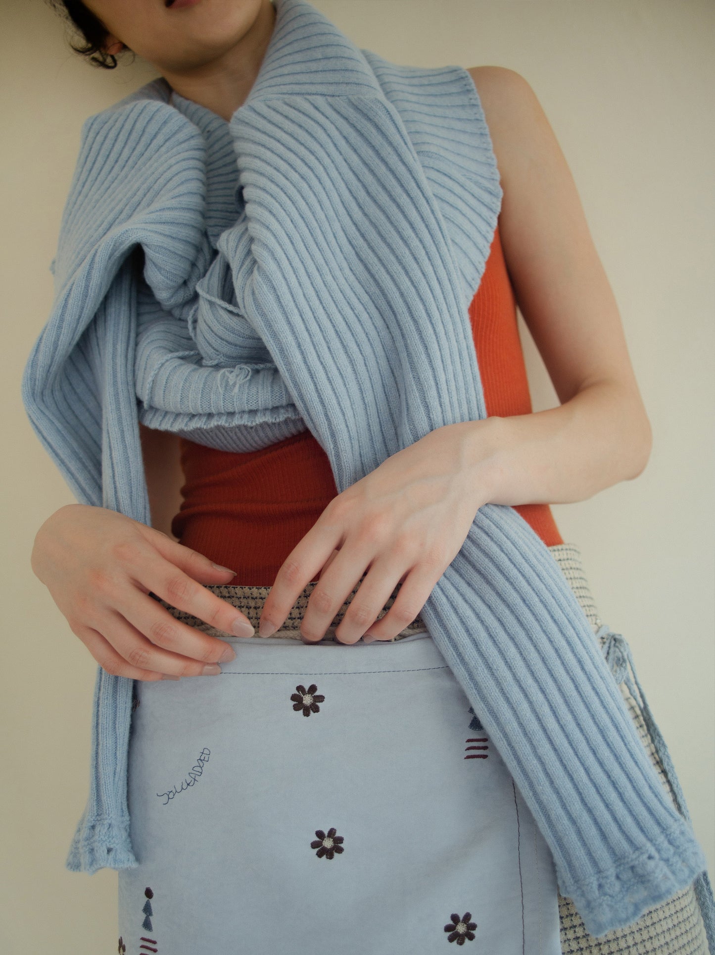 Picot Hem Tank Top