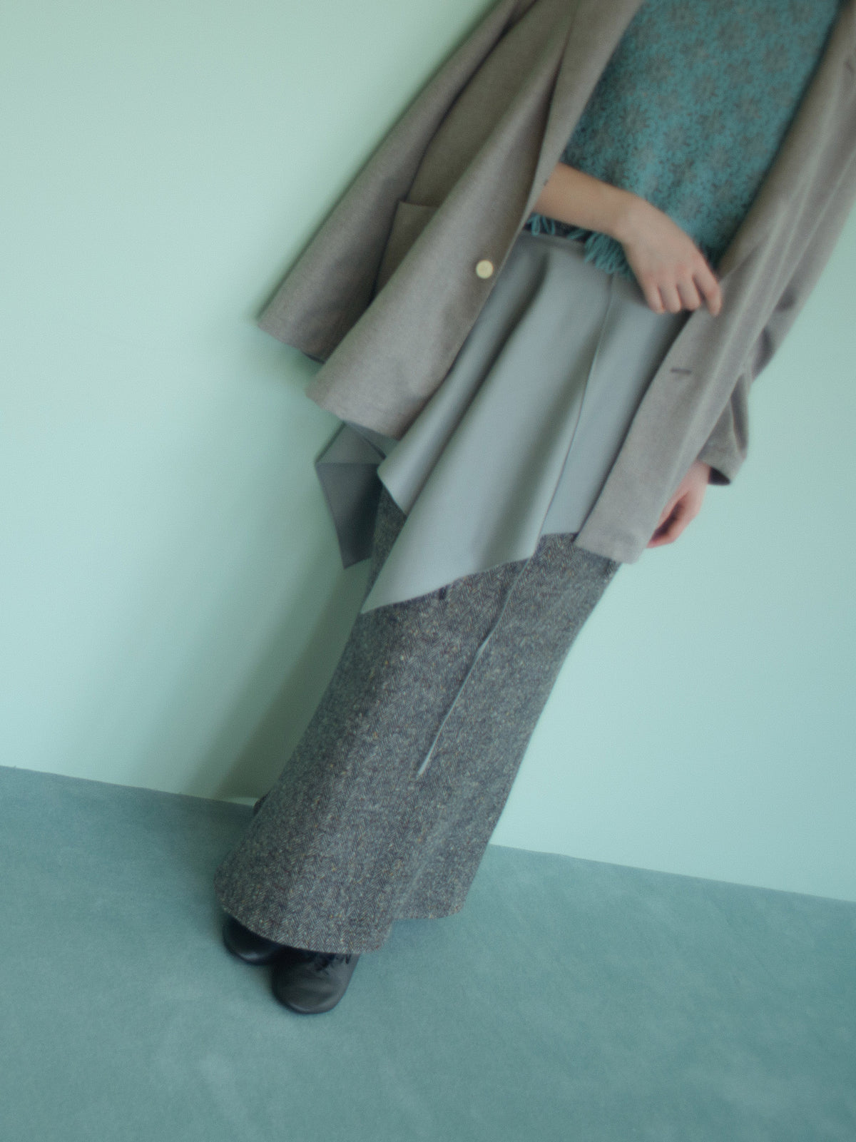 Utility Peplum Apron  Skirt