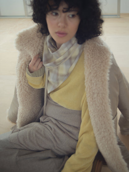 Velour Knit Sweater